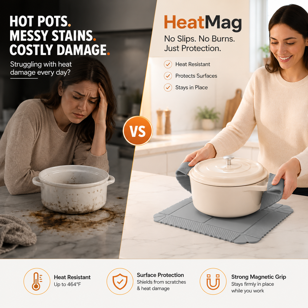 HeatMag - No Slips. No Burns. Just Protection.