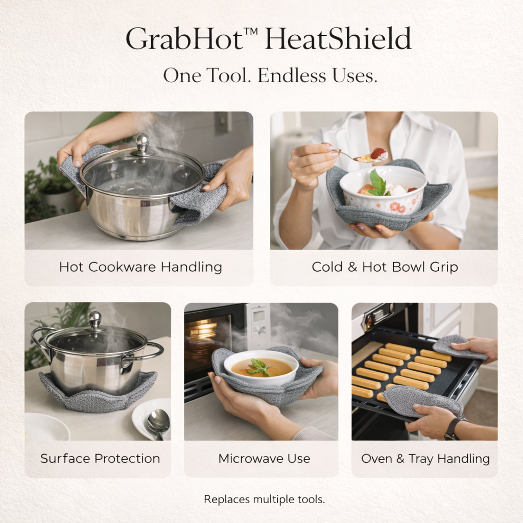 GrabHot – No Burn Bowl Holder