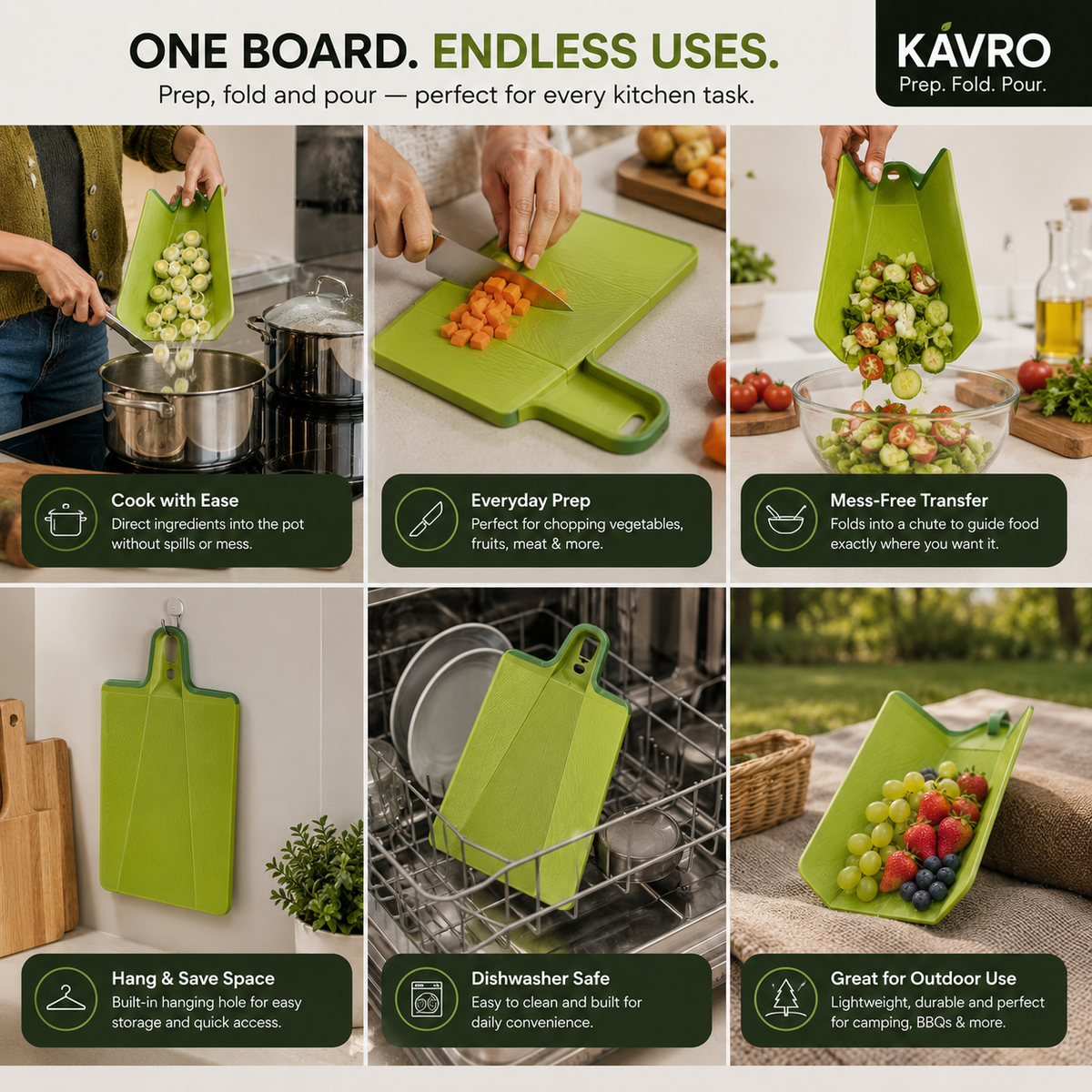 Kavro - Prep. Fold. Pour.