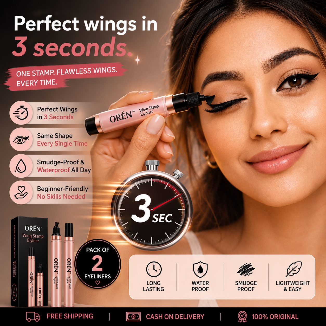 ORÉN FlickPro Duo – Flawless Wings. Every Time.