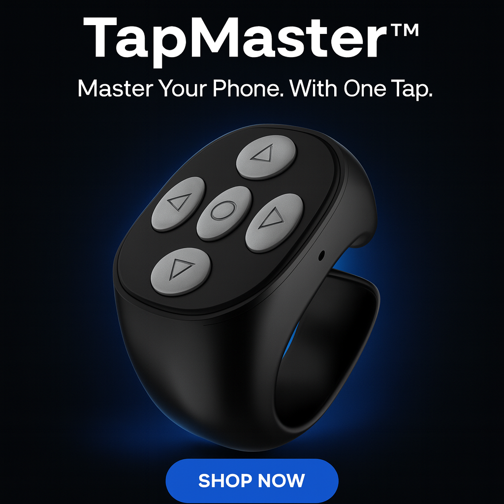 TapMaster™ — Master Your Phone. With One Tap.