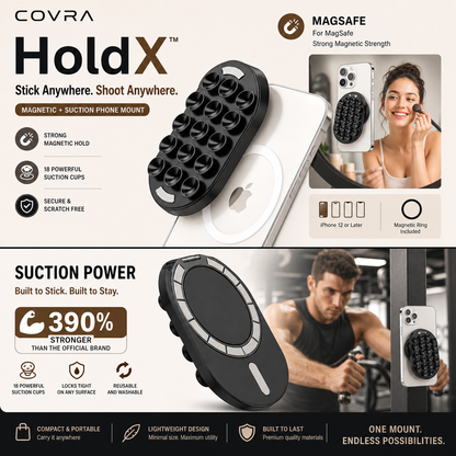 Covra HoldX -  Stick Anywhere. Shoot Anywhere.