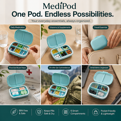 MediPod - Your Everyday Essentials, Organized.