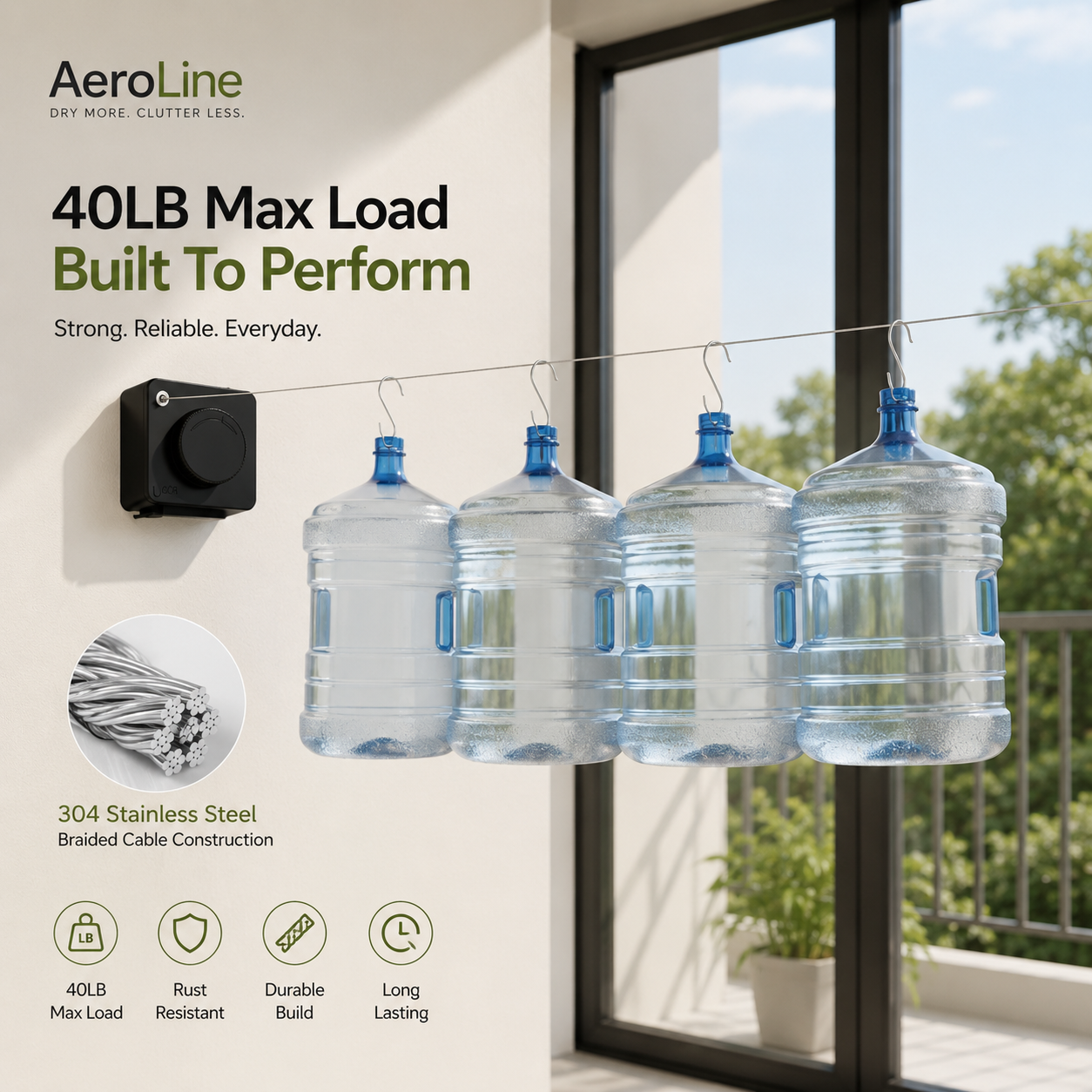 AeroLine - Dry More. Clutter Less