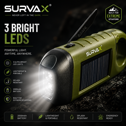 SurvaX - Never Left In The Dark.