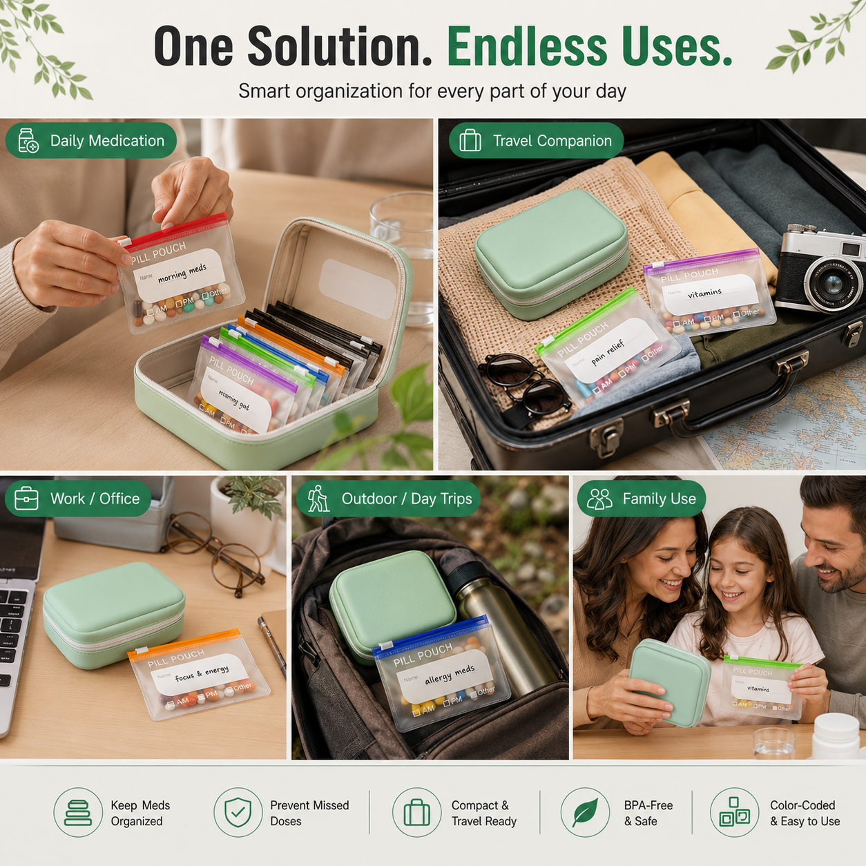 PillNest - Organized health, wherever you go.