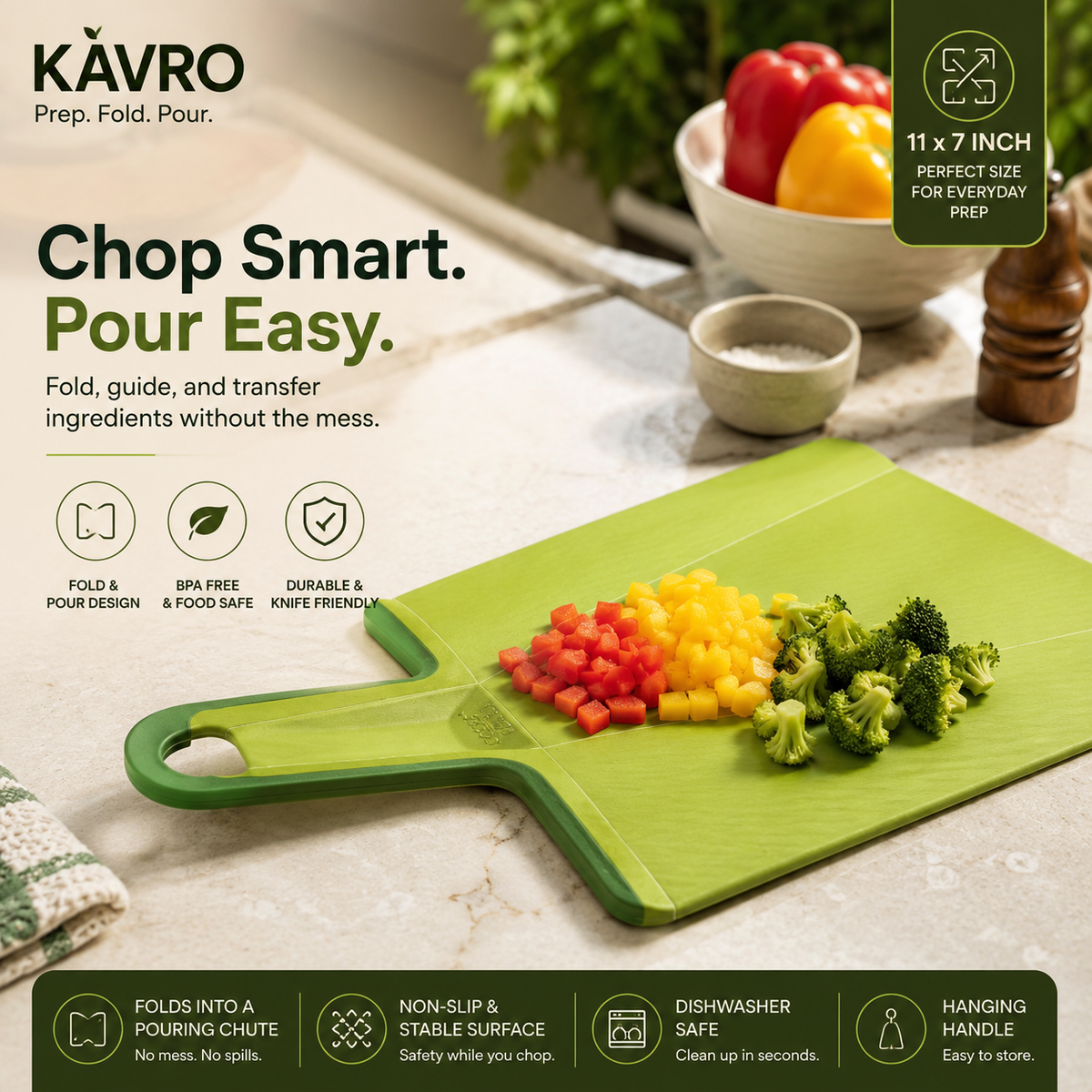 Kavro - Prep. Fold. Pour.