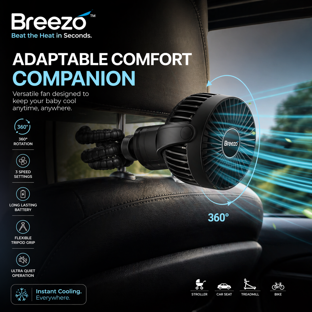 Breezo - Beat the Heat in Seconds