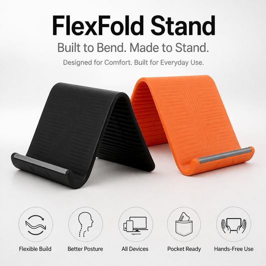 FlexFold Stand - Built to Bend. Made to Stand
