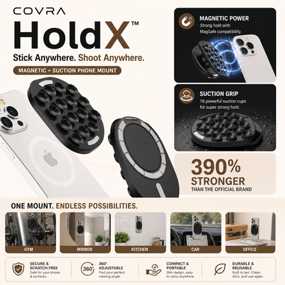 Covra HoldX -  Stick Anywhere. Shoot Anywhere.