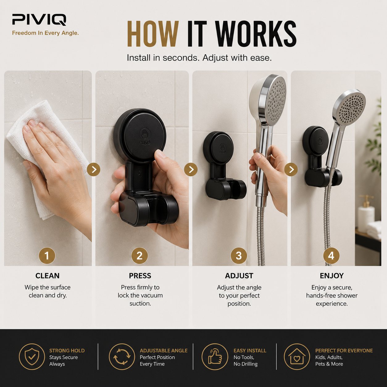 Piviq - Freedom In Every Angle.