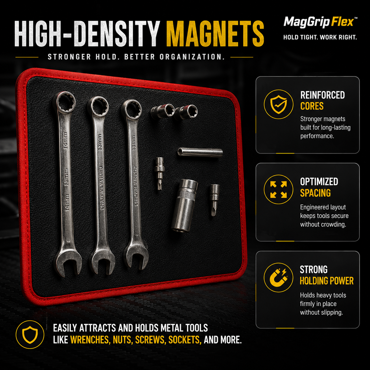MagGrip Flex - Hold Tight. Work Right.