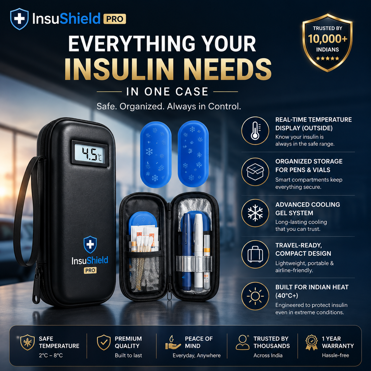InsuShield Pro - Stay Safe. Stay in Control.