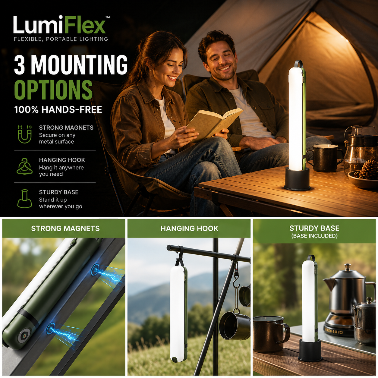 LumiFlex - Flexible, portable lighting