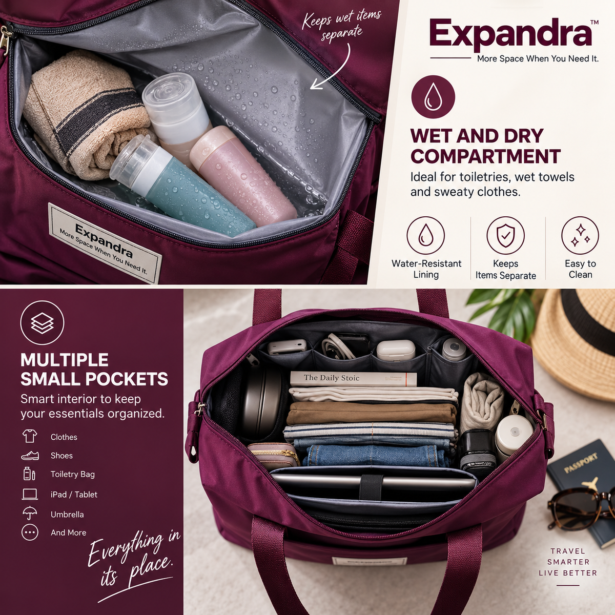 Expandra -  More Space When You Need It.