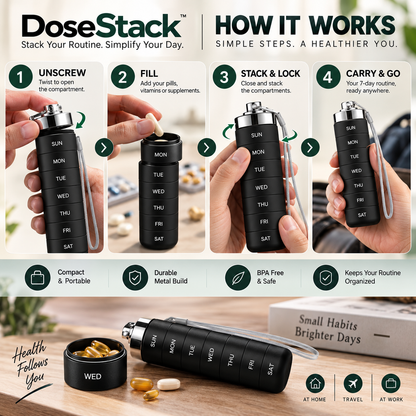 DoseStack - Stack Your Routine. Simplify Your Day.