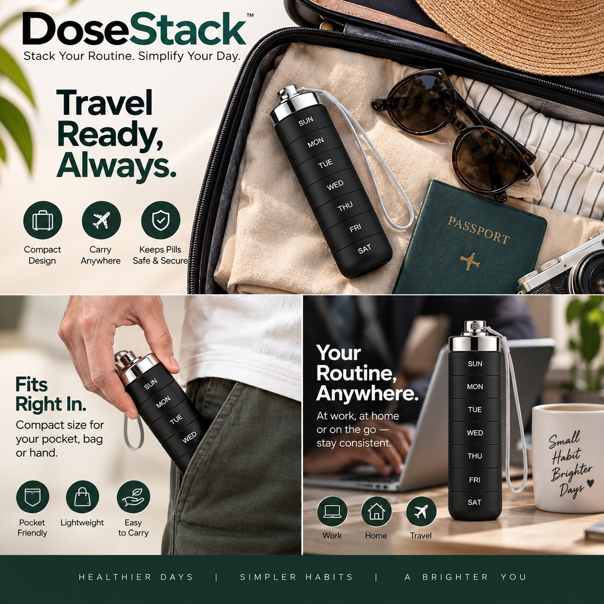 DoseStack - Stack Your Routine. Simplify Your Day.